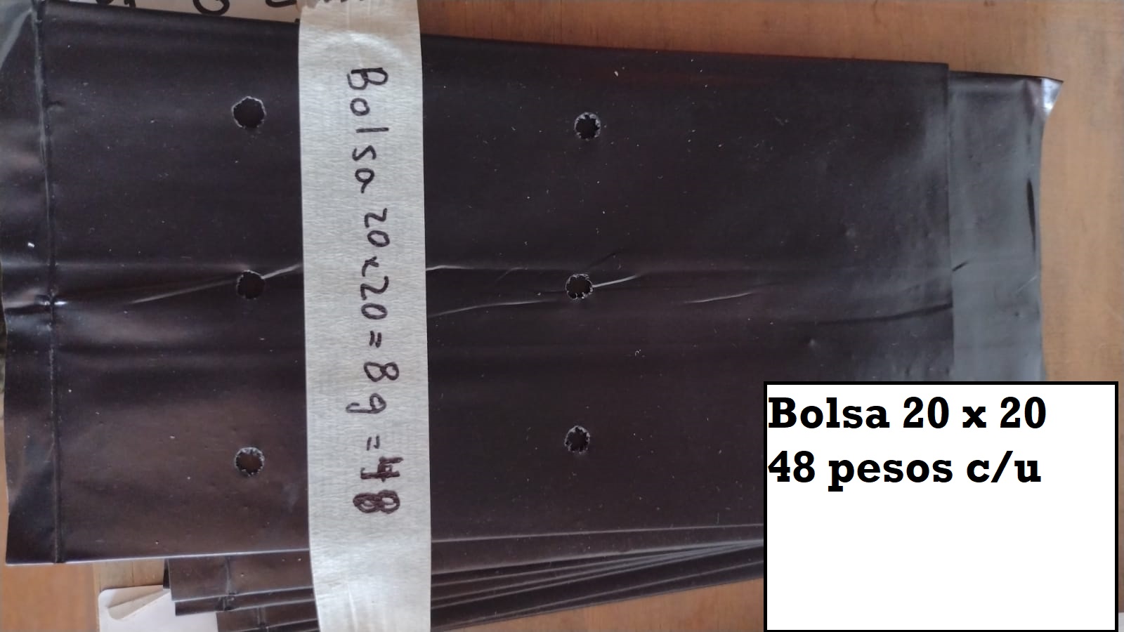 Bolsas 20x20